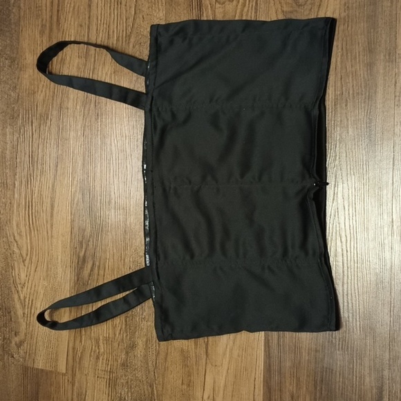 Danielle Bernstein Black Zippered Bustier Top ZZZ - Picture 2 of 5